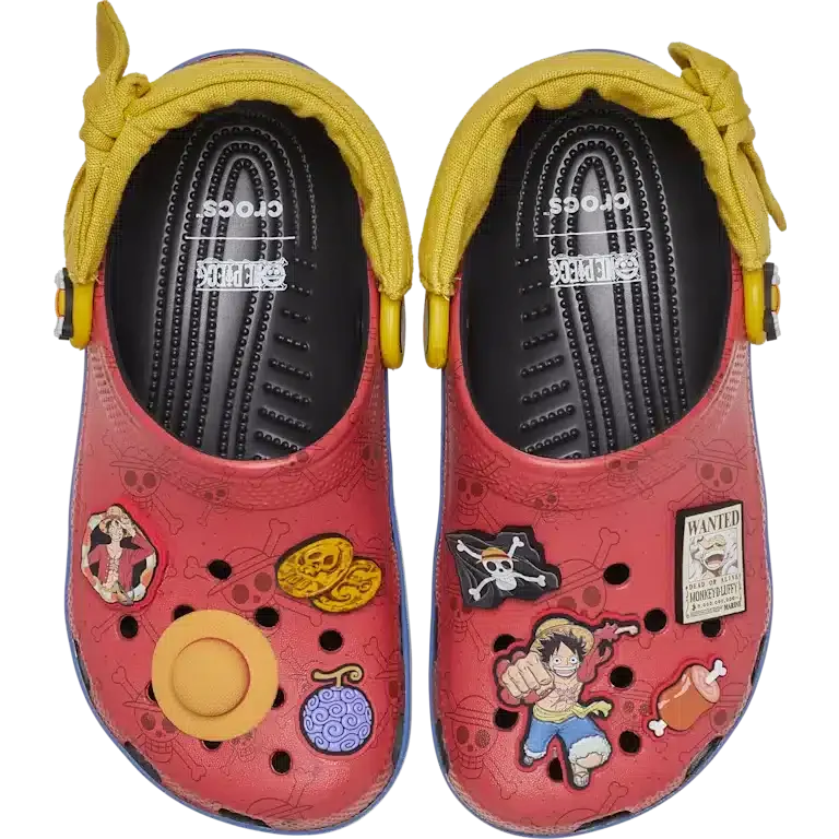 Kinder-Classic Clog „Luffy“ aus der One Piece-Kollektion Kinder-Classic Clog „Luffy“ aus der One Piece-Kollektion