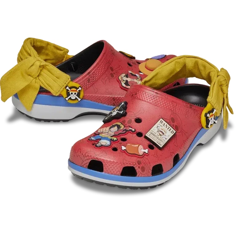 Kinder-Classic Clog „Luffy“ aus der One Piece-Kollektion Kinder-Classic Clog „Luffy“ aus der One Piece-Kollektion