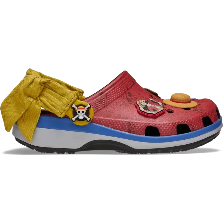 Kinder-Classic Clog „Luffy“ aus der One Piece-Kollektion Kinder-Classic Clog „Luffy“ aus der One Piece-Kollektion
