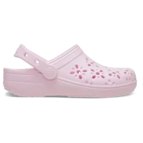 Kinder-Classic-Clog mit floralen Ausschnitten