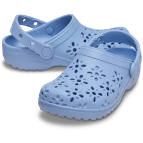 Kinder-Classic-Clog mit floralen Ausschnitten