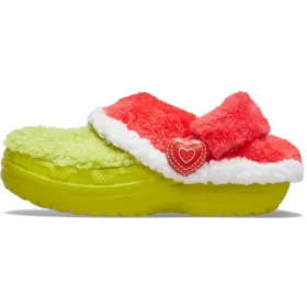 Kinder-Crocs „The Grinch Classic Lined Clog“