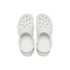 Klassische Americana-Paisley-Platform Clogs „Weiß“