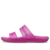 Klassische, bequeme Unisex-Sandalen in Lila und Rot