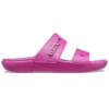 Klassische, bequeme Unisex-Sandalen in Lila und Rot