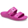 Klassische, bequeme Unisex-Sandalen in Lila und Rot