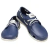 Klassische Bootsschuhe „Blau-Weiß“
