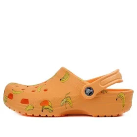 Klassische Clog-Sport-Sandalen „Orange“