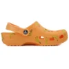 Klassische Clog-Sport-Sandalen „Orange“