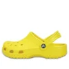 Klassische Crocs Beach Unisex-Sandalen in leuchtendem Gelb