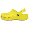 Klassische Crocs Beach Unisex-Sandalen in leuchtendem Gelb