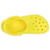 Klassische Crocs Beach Unisex-Sandalen in leuchtendem Gelb