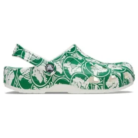 Klassische Duke-Print-Clogs „Grün“
