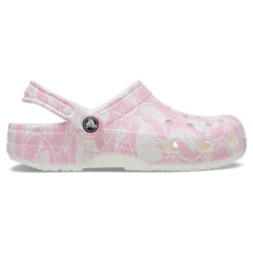 Klassische Duke-Print-Clogs „Pink Tweed“