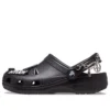 Klassische „Feel The Positivity“ Freizeit-Unisex-Sandalen in Schwarz