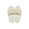 Klassische flache Sandalen, unisex, beige