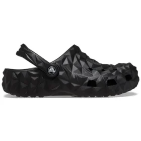 Klassische geometrische Clogs „Schwarz“