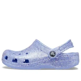 Klassische Glitter-Clogs „Blau“