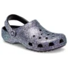 Klassische Glitter-Clogs „Silver Multi“