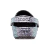 Klassische Glitter-Clogs „Silver Multi“
