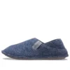 Klassische Hausschuhe mit weicher Sohle – Unisex-Hausschuhe in Blau
