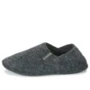 Klassische Hausschuhe mit weicher Sohle, Unisex, schwarz