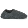 Klassische Hausschuhe mit weicher Sohle, Unisex, schwarz