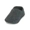Klassische Hausschuhe mit weicher Sohle, Unisex, schwarz