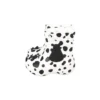 Klassische I AM Dalmatiner-Stiefel „White Black“