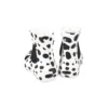 Klassische I AM Dalmatiner-Stiefel „White Black“