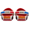 Klassische „Iam Fire Truck Lights“-Clogs für Kleinkinder mit Riemen am Fersenbereich