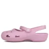 Klassische kleine Crocs-Sandalen in Rosa