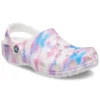 Klassische lässige Unisex-Sandalen in Weiß, Rosa und Blau „White Pink Blue“