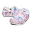 Klassische lässige Unisex-Sandalen in Weiß, Rosa und Blau „White Pink Blue“