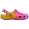 Klassische Ombré-Clogs „Pink Gelb Blau“