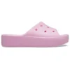 Klassische Plateau-Sandalen „Pink“