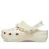 Klassische Platform Clogs „Bone“