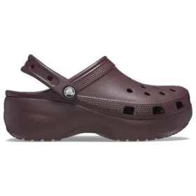 Klassische Platform Clogs „Dark Cherry“