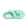 Klassische Sandalen mit Kreuzriemen „Mint Green“