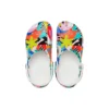 Klassische Strandsandalen, Unisex, mehrfarbig, weiß
