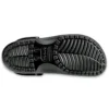 Klassische Strandsandalen Unisex Schwarz