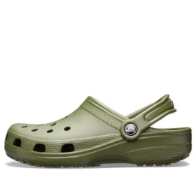 Klassische Unisex-Sandalen „Beach“ in Armeegrün
