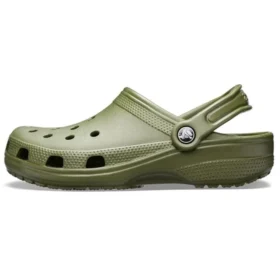 Klassische Unisex-Sandalen „Beach“ in Armeegrün