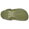 Klassische Unisex-Sandalen „Beach“ in Armeegrün