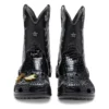 Klassischer Cowboy-Stiefel „Black“