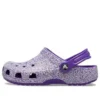 Klassischer Glitter-Clog „Purple“