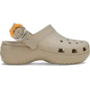 Klassischer Platform Clog mit getauchter Schnalle