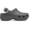 Klassischer Platform Clog mit getauchter Schnalle