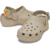Klassischer Platform Clog mit getauchter Schnalle