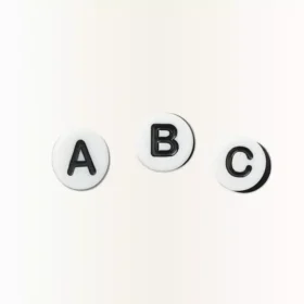 Kleine „Friendship Letter C“-Jibbitz-Anstecker